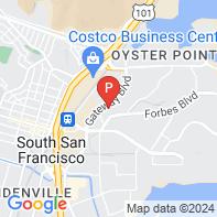 View Map of 600 Gateway Blvd.,South San Francisco,CA,94080